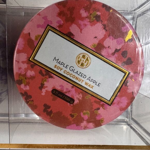 NEW Huntington Home 3 Pack Mini Candle Tin Maple Apple Berries Winter Fall 3.5oz - Picture 5 of 11